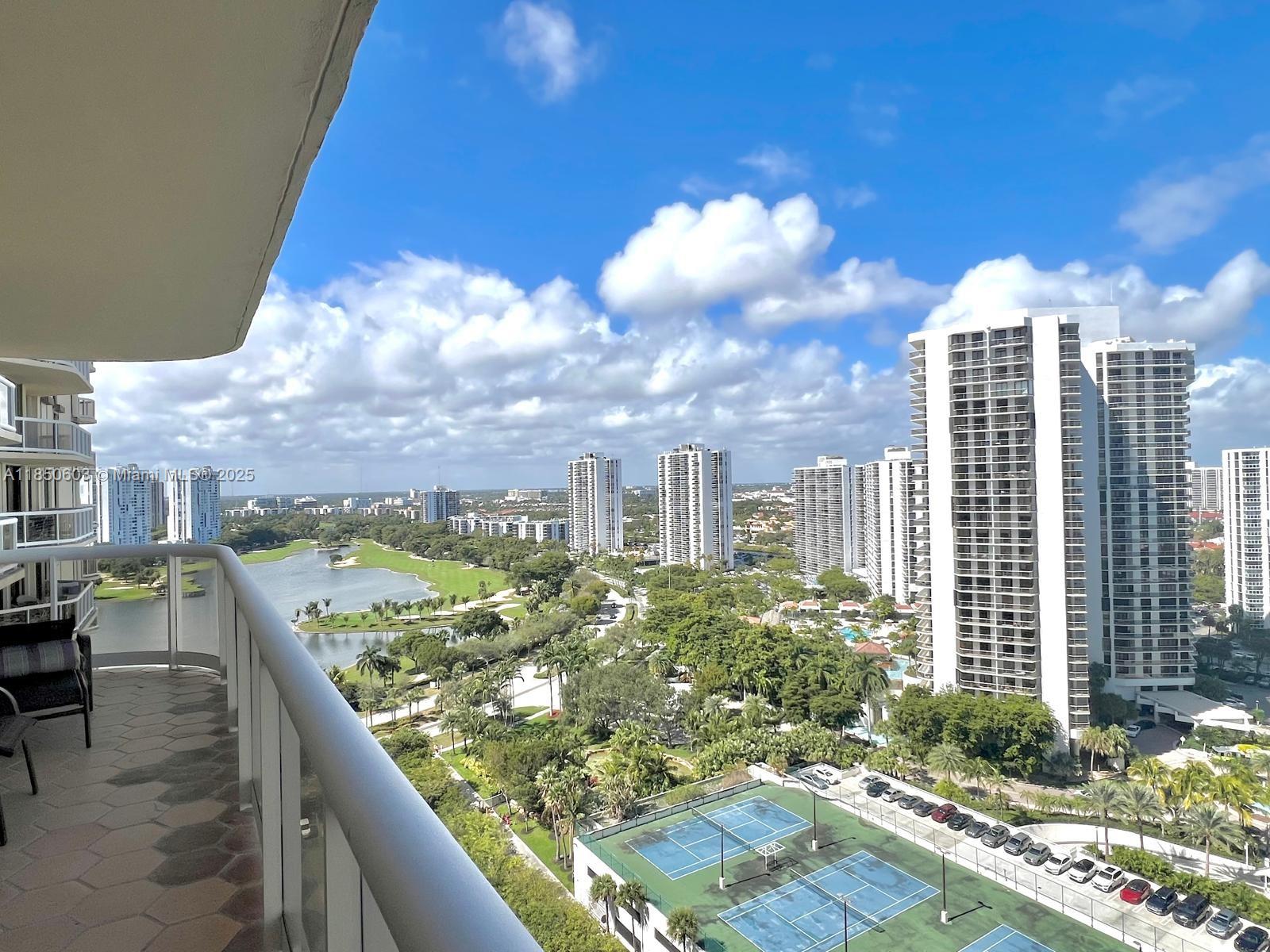 Stunning fully furnished Apartment at Terraces of Turnberry! This spacious unit includes a second room that has been thoughtfully converted into a family room! The unit is flooded with natural light throughout the day and is equally well-lit in the evening, offering a warm and inviting ambiance. It has been meticulously remodeled, decorated, and maintained to ensure the utmost comfort. The building features lots of amenities and services which includes an amazing pool with intracoastal views, tennis courts, Indoor/outdoor cafe, Fitness center, Racquetball, Sauna, Valet parking, 24/7 reception, security, and on-site maintenance. This is a truly exceptional living experience combining comfort, style, and convenience in one of the best locations in South Florida! Available 8/15!