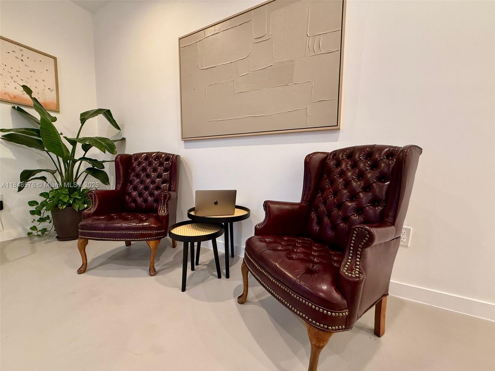 Welcome to Miami Co-Working at 1 NW 62nd St — a newly constructed, modern office building with flexible private suites (120–500 SF) ideal for entrepreneurs, small businesses, and professionals. Located minutes from Wynwood, Midtown, and the Design District, this space offers 24/7 secure access, ground-level parking, shared kitchen and lounge areas, and sleek finishes with natural light throughout. Perfect for creatives, startups, and remote teams seeking a vibrant, professional atmosphere.