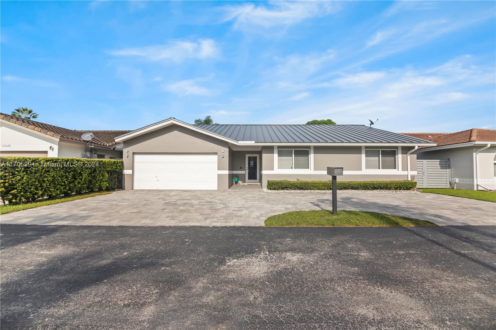 This beautifully maintained home offers a perfect blend of comfort and style, with a new metal roof installed in 2023. Upon entering, you will immediately notice the open concept living room, designed to maximize space and natural light. Step out to the backyard, where you'll find your own private oasis. The sparkling pool is perfect for enjoying sunny Miami days and offers a serene setting to relax or entertain family and friends. The outside space is also completely fenced, providing privacy and security. Its prime West Kendall location puts you close to premier schools, shopping, restaurants, and major highways.