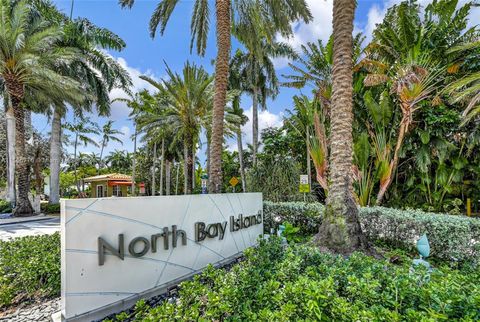 A home in North Bay Village