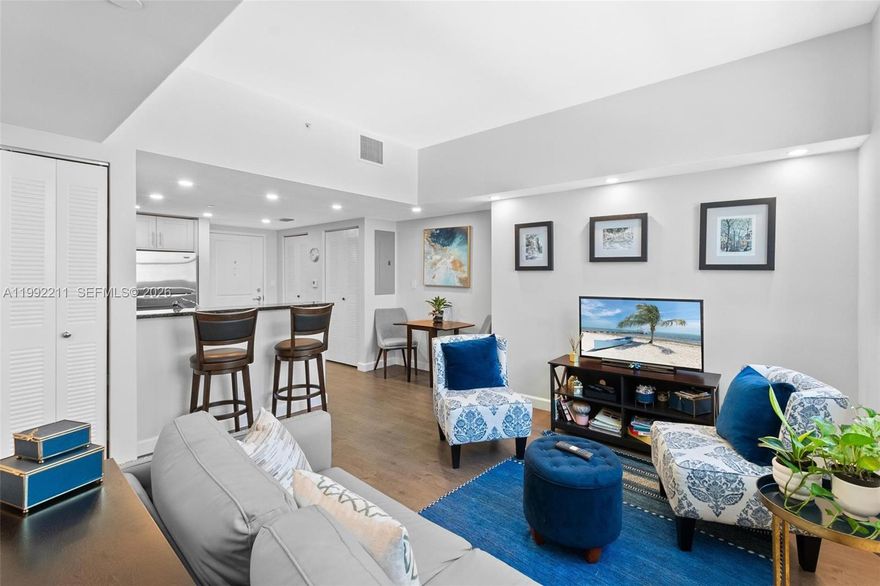 Prime investment opportunity in the heart of Downtown Miami. This corner, 2-bedrooms, 1-bath apartment offers an unbeatable location and convinience just steps from Miami Dade College, Bayside Marketplace, Bayfront Park, restaurants, shopping, and public transportation.

The property is being sold as-is, with pricing that reflects the current special assessment ($308.64/month) and pending city-related permits, creating a strong opportunity for investors and cash buyers looking to capitalize on the continued transformation and redevelopment of Downtown Miami.

Flagler Street has undergone a major revitalization, with new retail, restaurants, infrastructure, and ongoing investment rapidly reshaping the area into one of the most active corridors in Downtown. Combined with strong rental demand and exceptional walkability, this property presents an attractive long-term buy-and-hold opportunity.