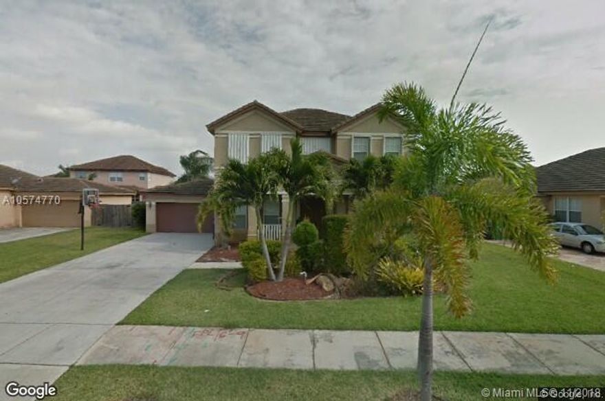 This is the perfect home for a big family, 5 bedrooms, 3 1/2 baths, 2 level home, one bedroom on first floor
with bath, roofed terrace, all fenced back yard, 2 car garage and room (driveway for 4 cars) available now.