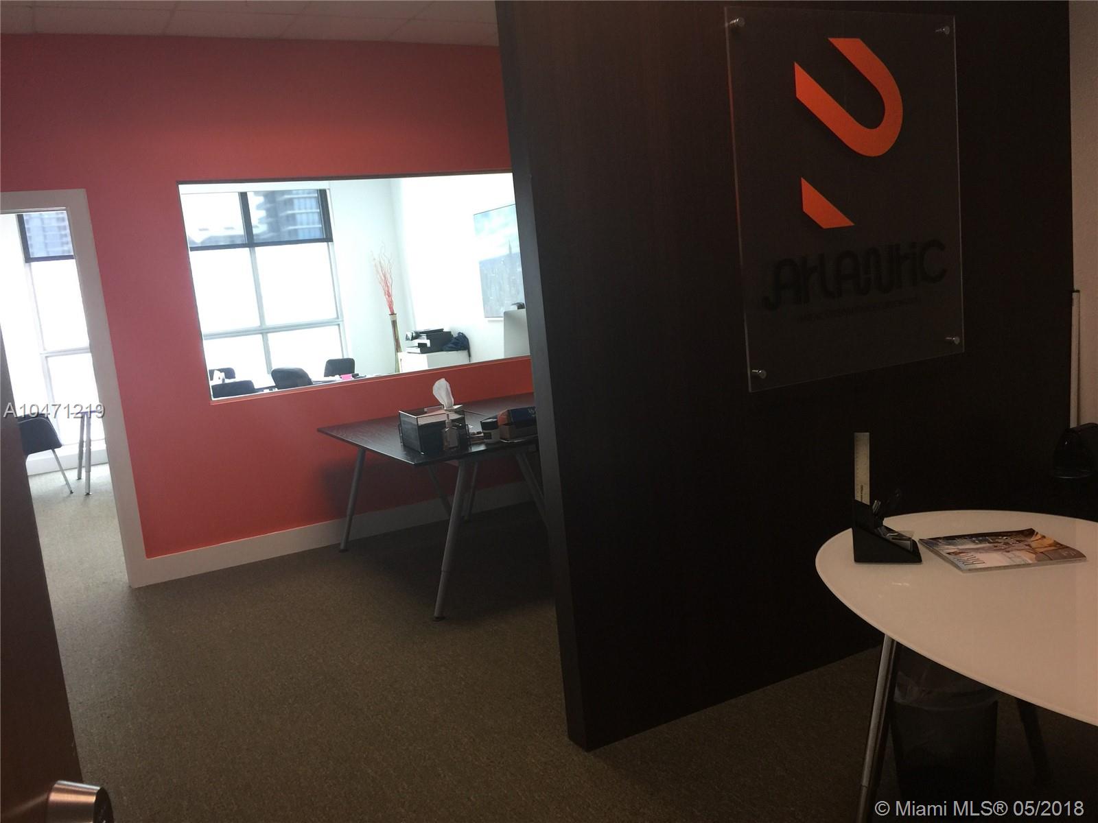Beautiful small office featuring reception area, working space and conference/office room. Located in boutique Class "A" building in the heart of DTWN/Brickell at walking distance from courthouse and financial district. Easy access to I-95, minutes from airport and the beaches.