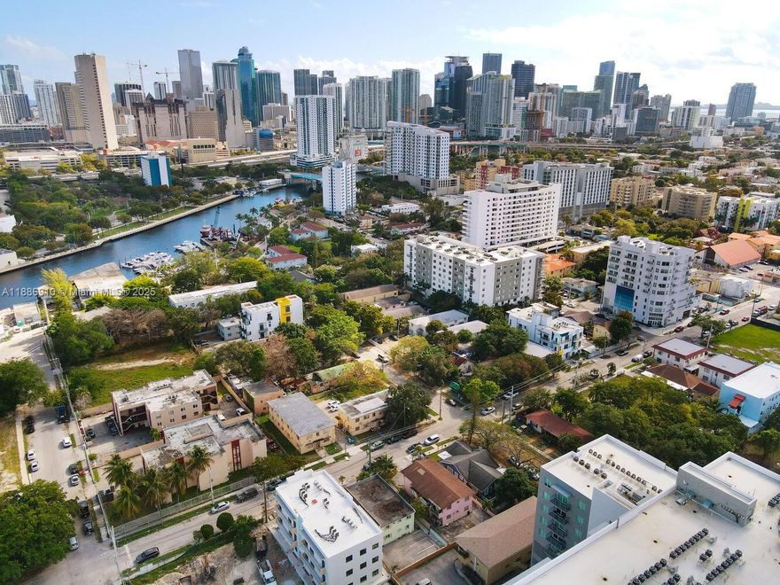 Prime development opportunity in the heart of Little Havana, offering both immediate rental income and long-term growth potential. Zoned T6-8-R on a 5,000 SF lot, this two-story multifamily property provides a strong foundation for future construction in one of Miami’s fastest-evolving neighborhoods. The existing building includes four spacious 2BR/1BA units with terrazzo or tile flooring, separate electric meters, washer/dryer hookups, and dedicated parking. All units are currently occupied, allowing buyers to generate income while preparing for permitting and redevelopment plans. Centrally located with quick access to Brickell, downtown Miami, Coconut Grove, and the Beaches, this property combines present-day stability with outstanding land value.