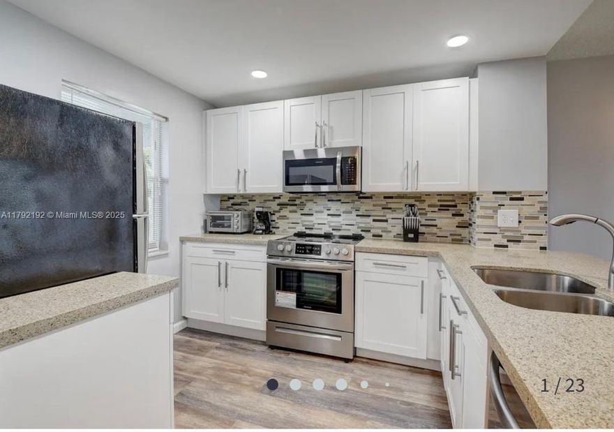 Move to this Beautiful renovated, ready to move condo, Corner unit, 2 bedrooms, 2 baths, 955 SF Living, second floor, elevator, laundry room on same floor.  Enjoy a relaxing lifestyle on this great well maintained 55+communit, in Boca Raton. Conveniently located near SR7/441, easy access to shopping stores, banks, and restaurants.  This is a seasonal rental only—no annual rentals. It is in a prime location just  20 minutes from the beach. Schedule your appointment on showing time and send your offers.