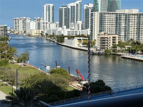 A home in Hallandale Beach