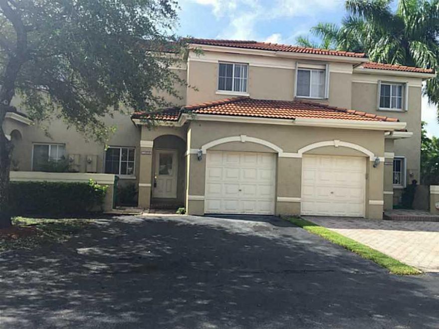 BEAUTIFUL TWO STORY TOWNHOUSE IN DESIRABLE COMMUNITY AND PERFECT LOCATION!!! ONLY MINUTES AWAY FROM SHOPPING AND THE TURNPIKE. THIS HOME FEATURES, TILED FLOOR,  FRESH PAINT, NEW CARPET,  BRAND NEW UPDATED  MASTER BATHROOM/FIXTURES, GARAGE WITH REMOTE, NEW  MICROWAVE. GATED COMMUNITY.  NO HOA REQUIRED. COMMUNITY IS IN TOP RATED  SCHOOL DISTRICT.