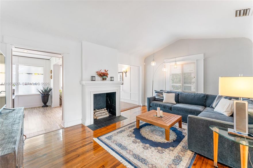 This home blends character and charm with modern updates. The main house offers two bedrooms and one bathroom, featuring original wood floors throughout, along with an updated kitchen and bathroom. Tucked behind the home is a separate two-story guest cottage, with a living area and kitchen downstairs and one bedroom and one bathroom upstairs. Perfect for guests, a home office, or even Airbnb potential. The property also includes impact windows and doors, a spacious outdoor patio with a wood pergola, and a relaxing jacuzzi spa. Located in the sought-after Shorecrest neighborhood, you’ll enjoy easy access to Miami Beach, the Design District, Midtown, and Downtown.