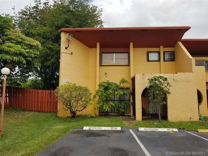 Prime location close to everything in the heart of West Kendall. Three bedrooms and two bathrooms upstairs and half bathroom downstairs. Big master bedroom with walking closet, balcony, and ensuite bathroom. The unit has a fenced and tiled back patio. House is tiled. Hurricane shutters in all windows. Florida room adjacent to Living/Dining Room. Utility room by kitchen. Two assigned parking spaces plus one additional provided by the association when available. Condo well maintained, quiet, and financially stable, which would be for sure approved by any lender. The community has a big pool. AC unit is 4 years old. Buy your dream house before prices keep rising. The unit is occupied by a tenant till July 2021. Association Application Attached.