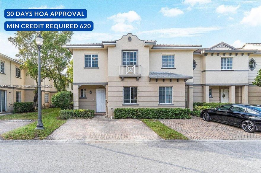 Beautiful 2 Bed/2.5 Bath Townhome. Gated community. Tenant pays water, light and internet. The HOA allows only 2 parking spaces, more than 2 cars won't be accepted, Pets ok but can’t be over 25 pounds, no aggresive breed. Contact listing agent for information.