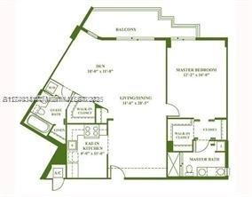 Rental Property at 3300 Ne 191st St 410, Aventura, Miami-Dade County, Florida - Bedrooms: 1 
Bathrooms: 2  - $2,250 MO.