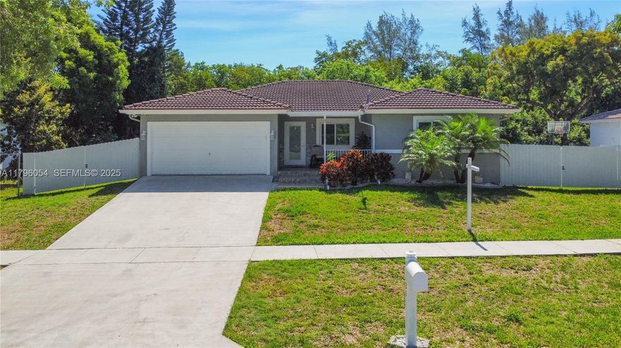 PRICED UNDER MARKET VALUE FOR QUICK SALE. THIS HOME IS A MUST SEE BEFORE IT GETS SOLD!!!
Welcome to this beautifully updated home nestled in a picturesque neighborhood surrounded by scenic lakes, lush parks. Perched on a high lot, private wooded backyard, fully permitted patio built in 2021. Step inside to an open concept layout connecting the remodeled kitchen (featuring new appliances), dining area, & family room creating a bright airy feel for everyday living. A formal living room at the front of the home adds additional space and flexibility. This home has a low HOA of only $54 month.  Recent upgrades include New impact windows, sliding patio doors, front door (2021), plantation shutters on interior windows, Newer water heater, AC unit, shed with electricity, Outdoor security cameras.