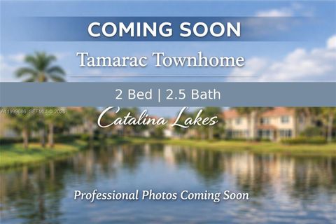 Home 8 7802 Catalina Cir Tamarac FL 33321