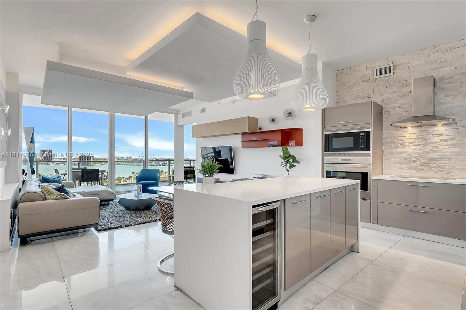 Rental Property at 2020 N Bayshore Dr 1006, Miami, Broward County, Florida - Bedrooms: 2 
Bathrooms: 3  - $8,500 MO.