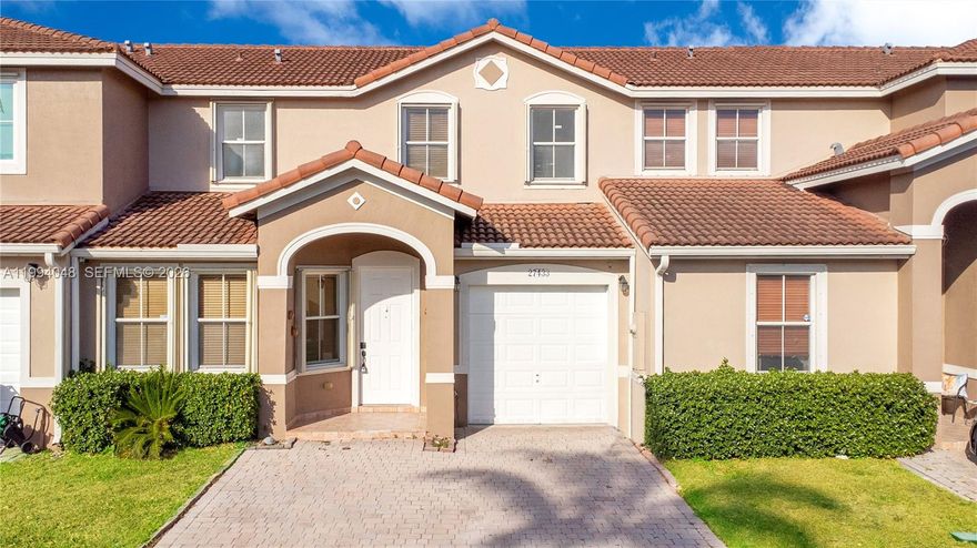 Beautifully updated 3-bedroom, 2.5-bath residence located in the highly desirable Riverside gated community. Freshly painted and move-in ready, this home features upgraded ceramic flooring throughout the first level and a bright, open-concept layout ideal for both everyday living and entertaining.

The kitchen flows seamlessly into the living and dining areas, creating a warm and functional space. Enjoy the convenience of an in-unit washer and dryer, along with a one-car garage for added storage and security.

Ideally situated with easy access to the Florida Turnpike and just minutes from top shopping, dining, and everyday conveniences, this home offers the perfect combination of comfort and location.

Apply now and secure your move-in for June 1st. Easy to show.