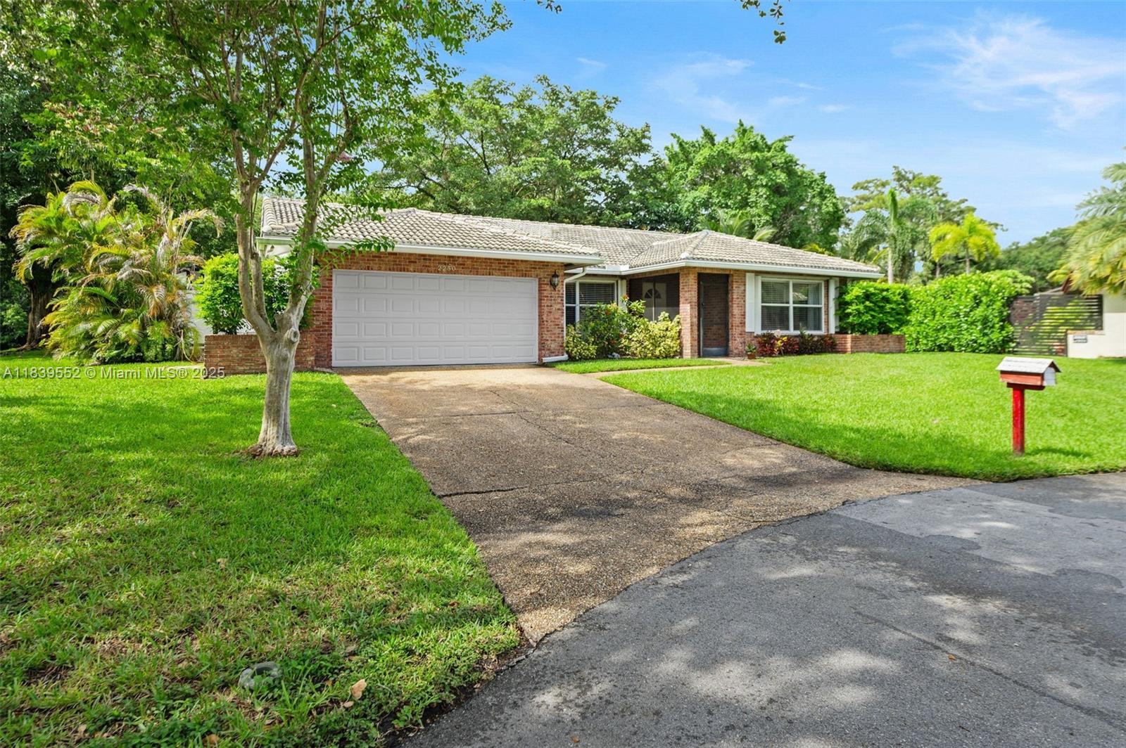 Welcome to the home you’ve been dreaming of—where comfort, style, and nature come together in perfect harmony. This beautifully renovated 3-bedroom, 2-bath retreat features an open concept design, and large panoramic windows that allow plenty of natural light. Enjoy the modern kitchen with granite countertops, and sleek stainless-steel appliances, and fully renovated bathrooms. Imagine relaxing or entertaining in your spacious screened patio, surrounded by the peaceful views of a lush preserve and canal. Sitting on a rare 11,000+ sq ft corner lot, there’s endless potential—add a pool, create a garden, or simply enjoy the privacy. Tucked away on a quiet cul-de-sac with a two-car garage, this home isn’t just a place to live—it’s where your next chapter begins.