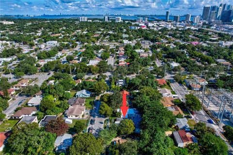 A home in Miami