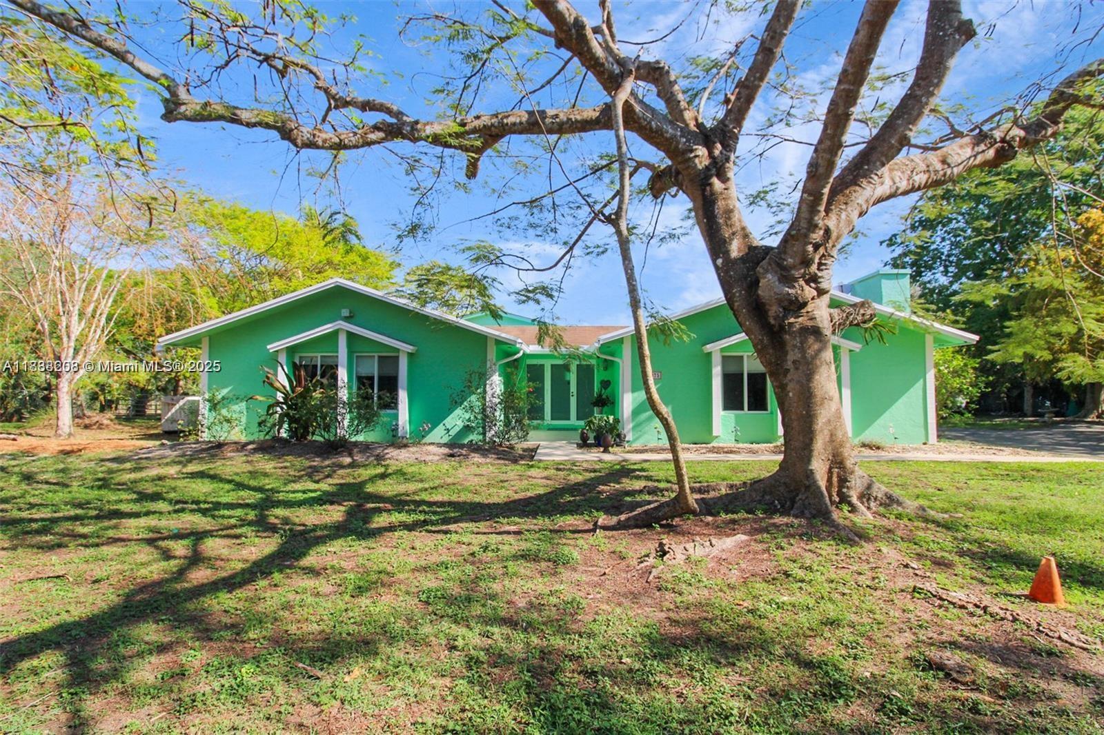 Expansive 6-Bed, 6-Bath Rental Retreat in the Redlands! Escape to this unique and peaceful 1.26-acre property surrounded by lush tropical landscaping. With six spacious bedrooms and six bathrooms, there's room for everyone to relax in comfort. Open, sunlit common areas are perfect for group workshops, quiet reflection, or simply spending quality time together. Step outside to enjoy the sparkling pool and tranquil outdoor setting—ideal for recreation and connection. Whether you're looking for a restful vacation rental or a place to host a wellness retreat, this serene Redlands retreat offers it all. Just 40 minutes from the Florida Keys and close to local farms and fresh produce stands—this is where relaxation, nature, and intentional living meet.