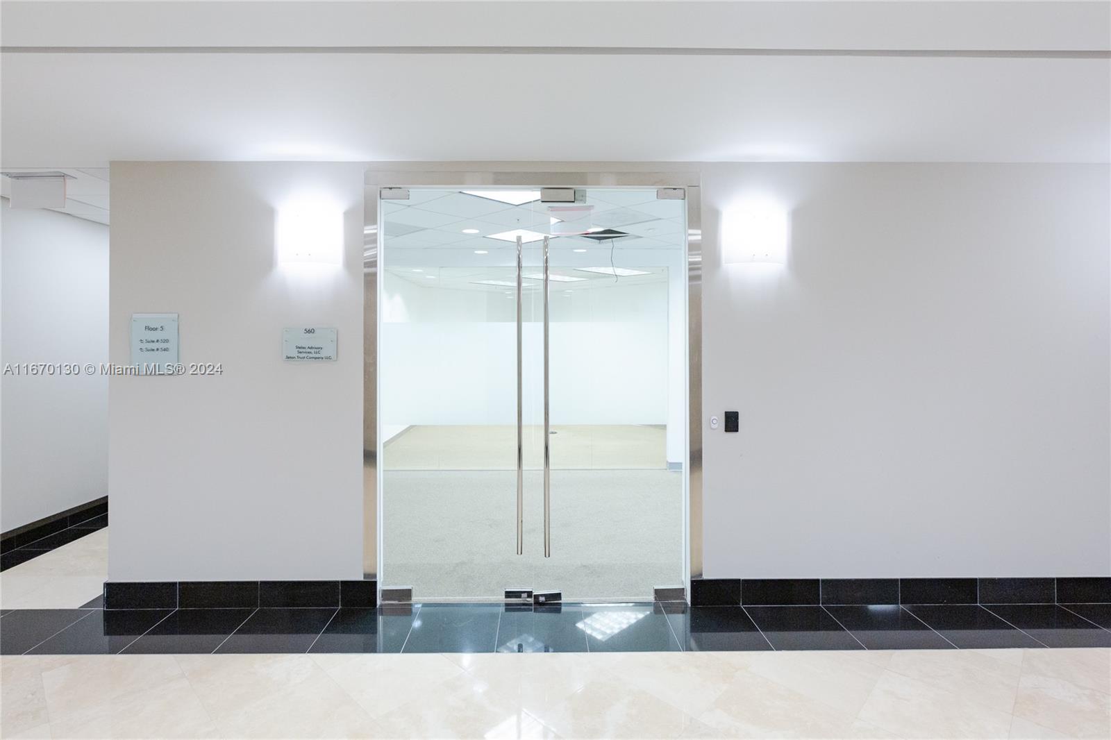 Prime office space available at Suite 560 in Brickell, offering 2,255 SQFT with a designated reception area, 4 to 5 private offices (including a potential conference room), a kitchen, and an open floor plan office area. Enjoy stunning NW and NE views, with the renowned Nusr-Et Steakhouse right downstairs. The building features 24/7 lobby security, structured parking, and flexible showings. Lease is offered under modified gross rent terms, with the opportunity to customize the space to your needs, making it an ideal choice for businesses in Miami's financial district.