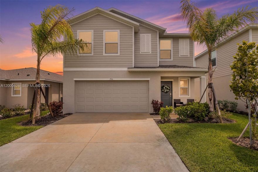 Welcome to Pratt’s Preserve, one of Fort Myers’ newest gated communities, ideally located off Six Mile Cypress and Daniels in the heart of it all, yet offering a quiet, private setting you’ll love coming home to. Fort Myers

This home sits near the front of the neighborhood for easy access and was originally the builder’s model, featuring upgraded finishes and thoughtful custom details throughout. Lightly lived in for just three months part-time, it truly feels like new construction without the wait.

Inside, you’re welcomed by a bright foyer that opens to a spacious, open-concept main living area designed for both everyday comfort and entertaining. Sliding glass doors lead to a large backyard with plenty of room to add a pool, offering the perfect opportunity to create your own private outdoor oasis. A convenient half bath is located on the first floor for guests.

Upstairs, a versatile loft provides additional living space for a media room, office, or playroom. The home features 5 bedrooms plus a loft, including a spacious primary suite and generously sized guest rooms designed for comfort and flexibility.

Ideally located just minutes from Southwest Florida International Airport, beautiful Gulf beaches, and a wide range of shopping, dining, and entertainment, this home combines model-quality upgrades, like-new condition, and an unbeatable location in one of Fort Myers’ most desirable new communities.