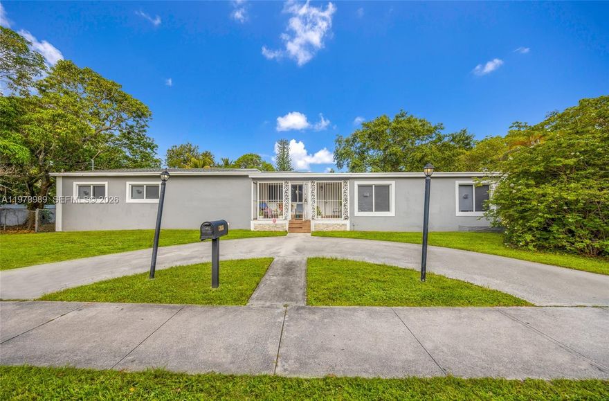 Spacious single-family home located in a well-maintained North Miami neighborhood just minutes from I-95, offering convenient access to Downtown Miami, Aventura, and the beaches. The community is known for its beautiful tree-lined streets with mature oak trees and charming park squares featuring a pool, sports fields, and recreational courts.

The home has been recently upgraded with a new roof and impact windows, providing significant insurance savings and peace of mind for the new owner. Ideal for families or investors looking for a solid property in an established neighborhood with great accessibility.