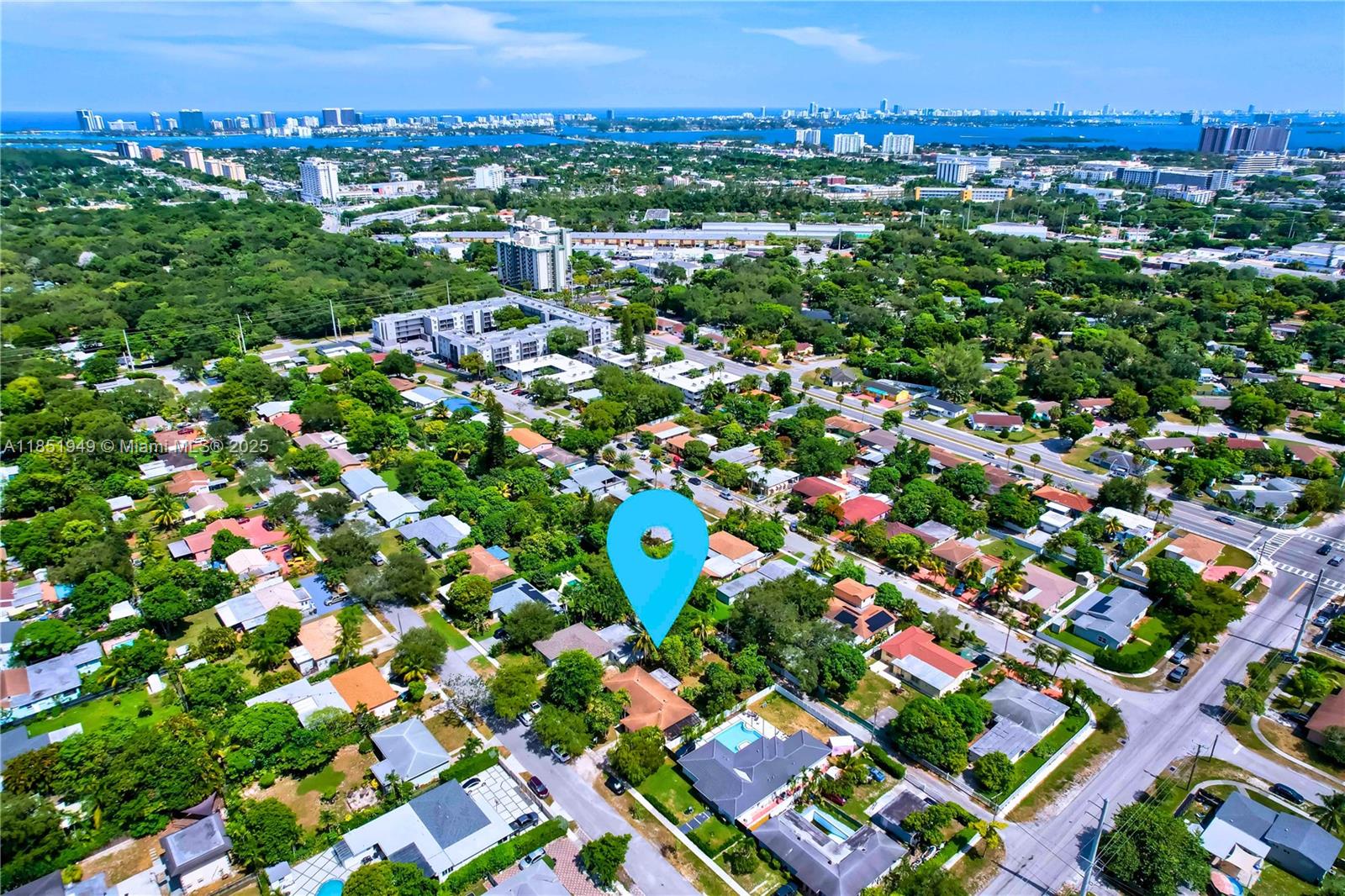 Investor’s dream! Nearly 11,000 sq ft lot in a quiet, updated North Miami neighborhood just minutes from the bay. Surrounded by mature fruit trees, with full east-south-west exposure for all-day sun—perfect for a large pool and resort-style outdoor living. On sewer and equipped with a private well for free irrigation water. Endless potential to renovate or build new. Ideally located near I-95, US-1, and the 826, with quick access to Miami Beach, Downtown, and Aventura. Close to Arch Creek Park, MOCA, Biscayne Bay, Bal Harbour Shops, and Barry & FIU campuses.