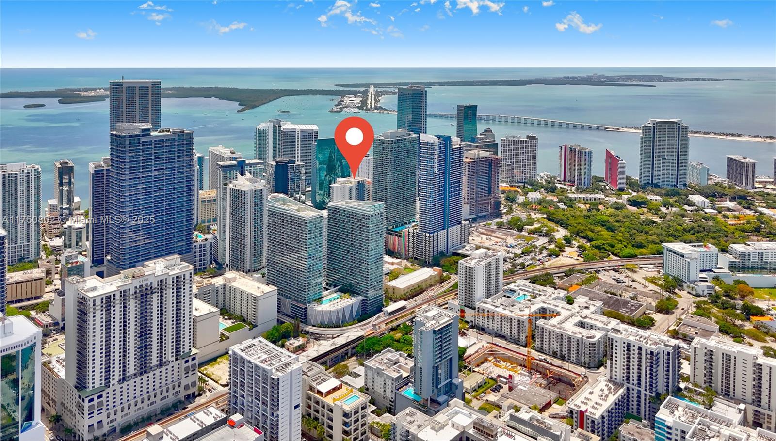 Property for Sale at 1250 S Miami Ave 2206, Miami, Broward County, Florida - Bedrooms: 2 
Bathrooms: 2  - $570,000