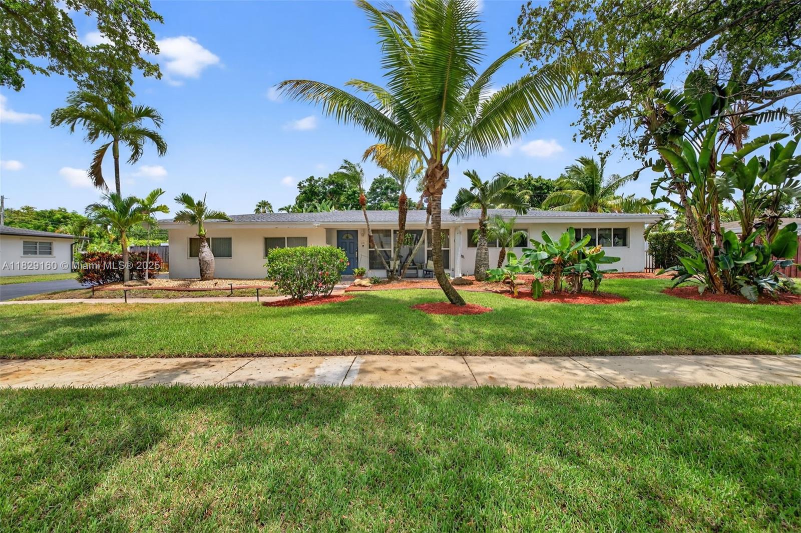 Bright & open floor plan with a view straight through to the sparkling pool—true Florida living from the moment you walk in. 3 bedrooms + den (used as 4th room) + nursery/office (5th room) off primary bedroom. Chef’s kitchen with wood cabinets, quartz countertops, gas range, double ovens, large pantry & eat-in countertop. Additional upgrades include IMPACT WINDOWS & DOORS, 2021 ROOF, 2024 A/C, offering both peace of mind and energy efficiency. Step outside to your private oasis with Tiki hut, a gas heated pool resurfaced in 2022, lush landscaping, 4-zone sprinkler system & space to park a boat/RV on your 13,750 SF lot. Two car side-entry garage with power tool hookup & lots of cabinets for storage. Nestled in Plantation Park with top rated schools, parks, golf, shops, restaurants & more.