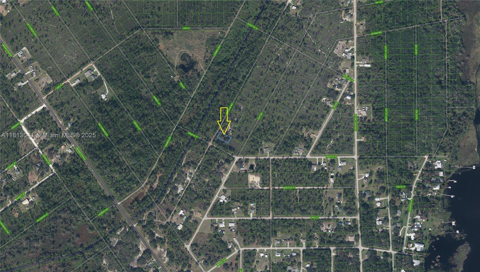 Vacant lot over quarter acre on a dirt road. Power and paved road just 2 lots away. The lot directly south is also for sale on a separate listing. If purchased together, the buyer would have over half an acre total. Seller would prefer to sell together.