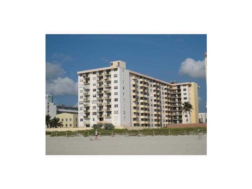 Live right on the beach in this cozy junior one-bedroom located on famous Ocean Drive.  Unit features a full kitchen with dishwasher, central air, balcony, assigned parking #66, large pool and direct access to the beach.  Washer/dryers are on each floor a t only $1!  Partially furnished with new queen-size bed.