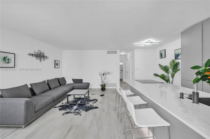 Beautifully renovated 1-bedroom, 1.5-bath condo move-in ready in the heart of Hollywood! This bright and stylish unit features an open-concept kitchen, sleek smooth ceilings, modern vinyl laminate flooring throughout, and updated finishes designed for comfortable South Florida living. Enjoy spacious living areas, plenty of natural light, and a functional layout perfect for a primary residence, seasonal getaway, or second home. Located in an unbeatable location just minutes from Downtown Hollywood, Young Circle, restaurants, shopping, parks, and the beach. The building offers secured lobby entry, pool area, and one assigned parking space. Very low HOA fees make this property even more attractive. No leasing allowed per building policy, helping maintain a quiet and well-kept residential atmosphere. Perfect for buyers looking for a peaceful, move-in-ready home in an amazing South Florida location.