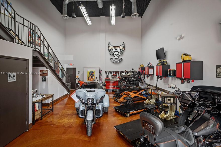 Exciting Business Opportunity: Turn Your Passion for Motorcycles into a Profitable Venture! If you're looking to convert your motorcycle passion into a highly successful and profitable business, this is the opportunity you've been waiting for. Established for over 10 years, this well-known bike detailing, restoration & customization brand has a strong online presence and a loyal customer base in the South Florida market. No direct competitors in the area and frequent inquiries about franchising, this business offers a one-of-a-kind opportunity for the right buyer.
Key Highlights: Proven business model with over a decade of success. Well-recognized brand in the luxury bike detailing and restoration niche. MLS A11885354 Warehouse for sale. Be your own Boss!