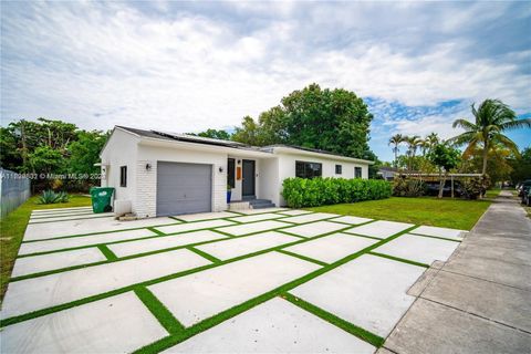 A home in Miami