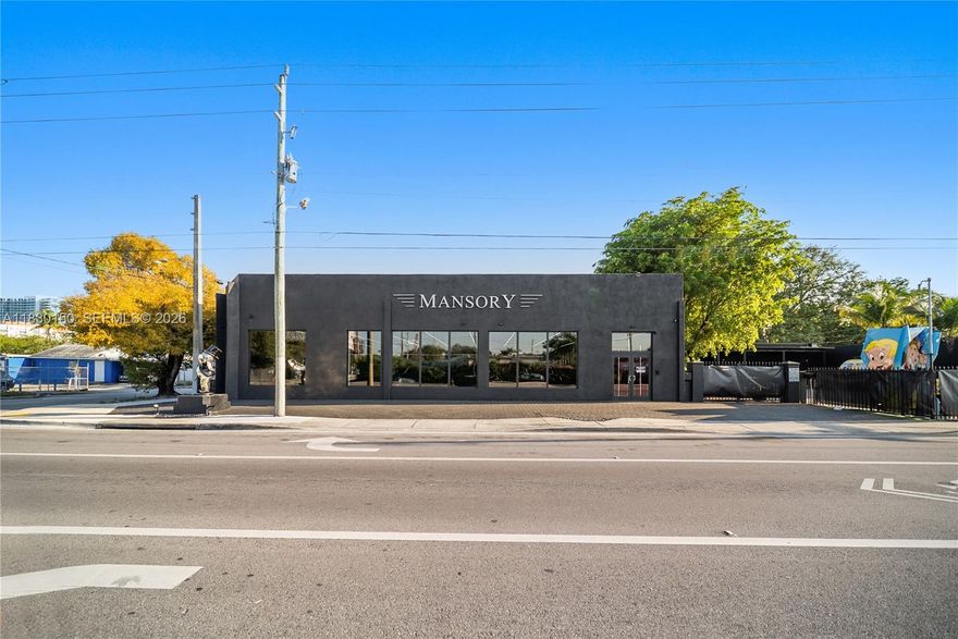 The subject property comprises 6,024 SF of ground floor retail space on a 14,625 SF lot across two folios. Located at the high-traffic corner of NW 36th Street and NW 1st Avenue in Wynwood Norte, near Midtown and the Design District. Close to I-195 exit, facilitating access to I-95, with approximately 19,000 daily commuters. Zoned T6-8-O, allowing for high-density development of 150 units per acre, eight stories by right, with a potential four-story.