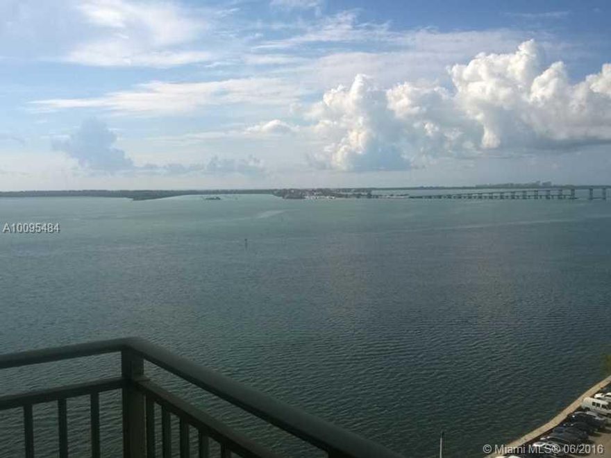 Wonderful one bedroom with bay views in the newly renovated Mark.  Great location two blocks from Brickell and all the action.  Building has terrific amenities and a gorgeous brand new pool on the bay.  Dog friendly.  Short walk to the metro, perfect for UM student.