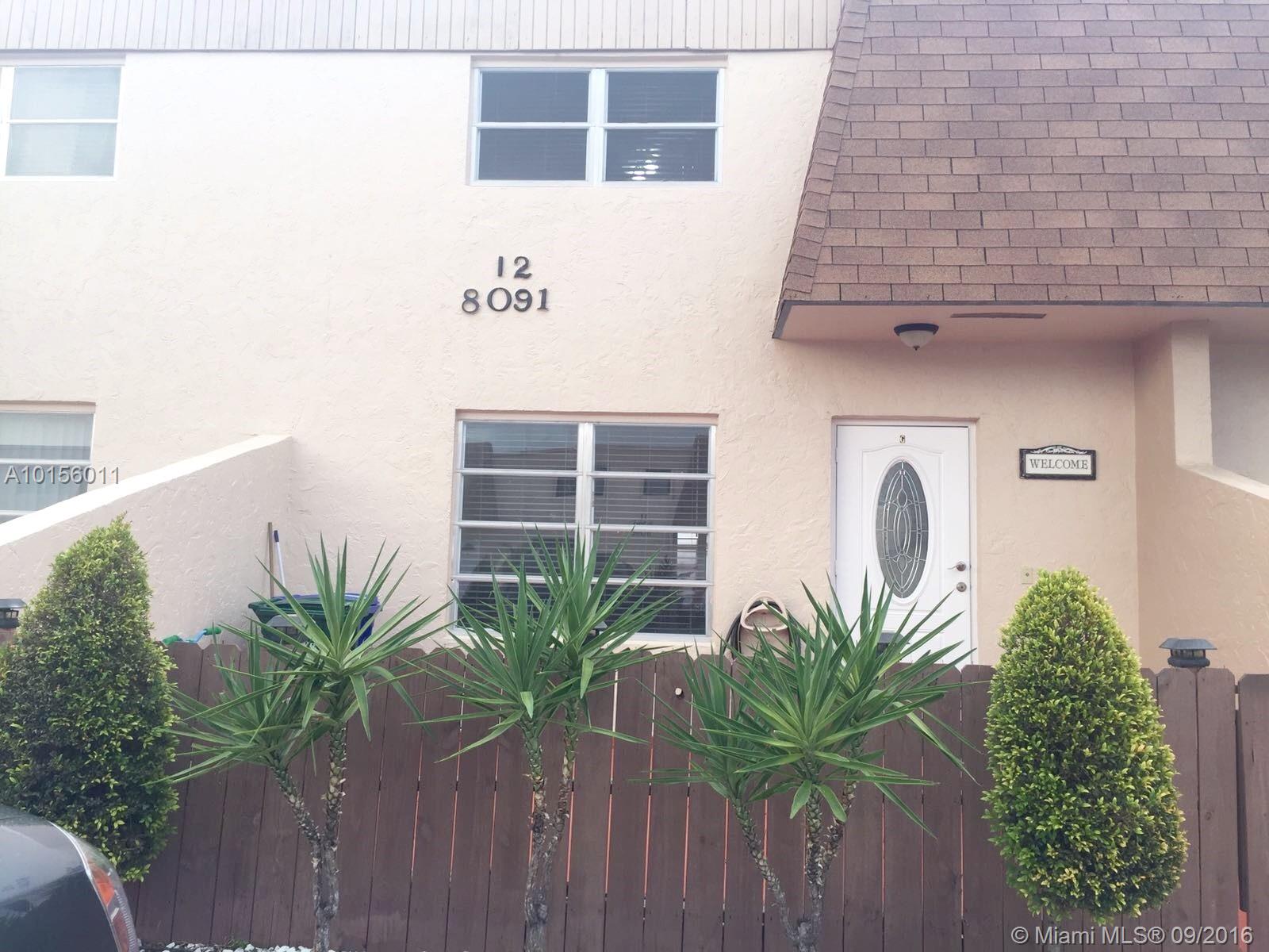 This is a must see Townhouse conveniently located in quiet neighborhood, Property is well maintained, stainless steal appliances, tile first floor and laminate in second level. Property has plenty storage, a extended space on the back that can be used as office. Property offers a lot of natural light and nice layout. Fences are being replaced by Association.