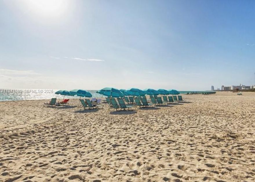 Oceanfront property with views of the Biscayne Bay and Downtown Miami. The apartment is completely renovated with new air conditioning, new electrical, new flooring, and many other tasteful and timeless upgrades with comfort and relaxation in mind. Furnished, turnkey. Owner is offering $10K towards buyer's closing costs with full price offer. The building has passed its re-certification; reserves are included in low HOA. Triton Tower Condo offers resort style amenities like heated lap pool and leisure pool, beach chairs service, concierge, 24hrs security, and package room. Direct access to the beach, and BeachBoard Walk. Across from Starbucks Cafe, and next to the Edition Hotel. Amazing location! A walker's paradise, surrounded by the best of Miami Beach has to offer. Call today, and schedule your visit.