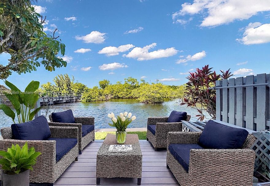 Cozy 2BR/2.5BA waterfront home in desirable Poinsettia Heights. Bright open layout, modern kitchen, impact windows, and private patio overlooking canal and adjacent nature preserve at Colohatchee Park. Spacious en-suite bedrooms, a half bath on the main level and direct water views from the master bedroom!  Quiet East-side location near Holiday Park,Wilton Drive and Downtown Fort Lauderdale.  Enjoy parks, waterfront recreation, and easy access to shopping, dining and the beach.  Move-in ready and perfectly positioned for relaxed South Florida Living. Unit is being sold unfurnished.