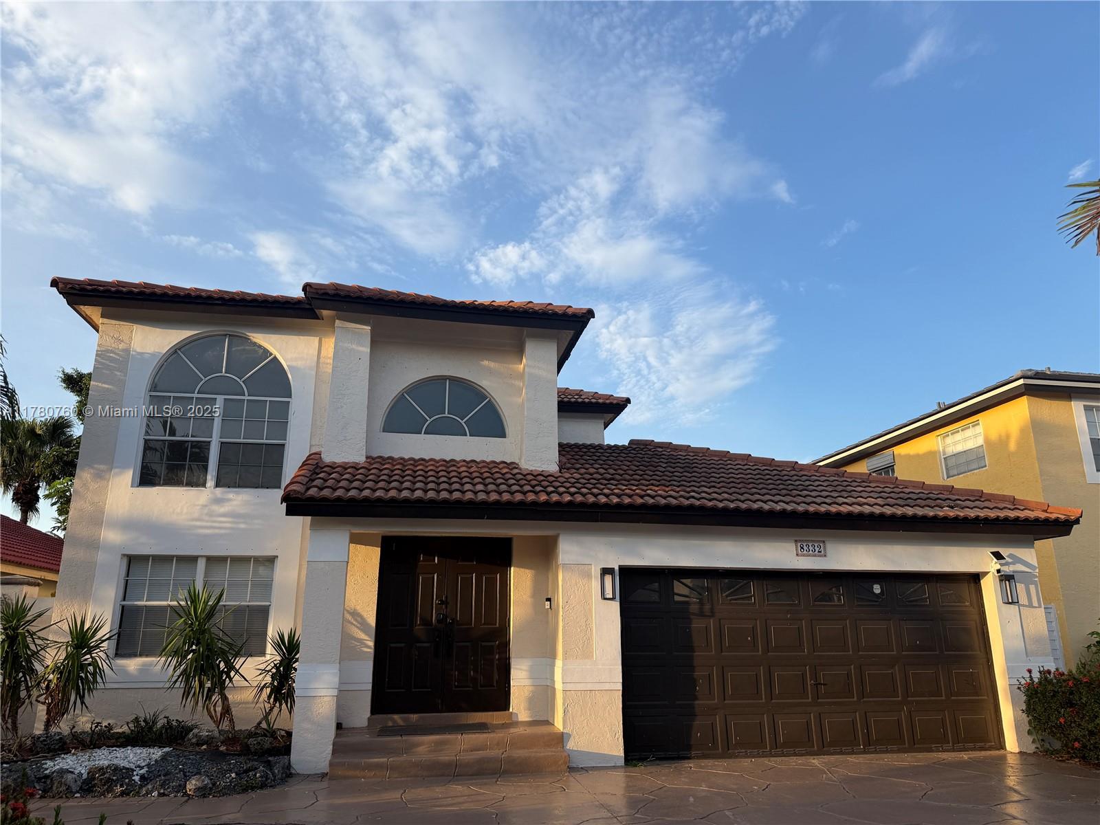 Rental Property at 8332 Nw 195th Ter, Hialeah, Miami-Dade County, Florida - Bedrooms: 4 
Bathrooms: 3  - $4,500 MO.