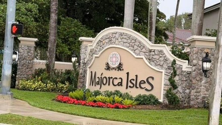 Only 2 months to move in. Spacious and beautiful 4-bedroom, 3 full-bath townhouse in a gated community. Spacious 1,680 SqFt townhouse located in the desirable Majorca Isles I community in Miami Gardens. The property features 1 bedroom and a full bathroom on the first floor, ideal for guests, family members, or a home office. The second level offers a large primary bedroom with double walk-in closets and a fully remodeled primary bathroom, along with two generously sized secondary bedrooms. The home features new vinyl flooring, a modern kitchen with granite countertops and stainless-steel appliances, washer and dryer, and the entire unit has been freshly painted. Includes a 1-car garage plus 2 additional parking spaces in the front driveway. Located in a gated community with an excellent location near the Turnpike, major highways, shopping, and dining. Move-in ready. A well-maintained, functional property in a prime location. Schedule your showing today!