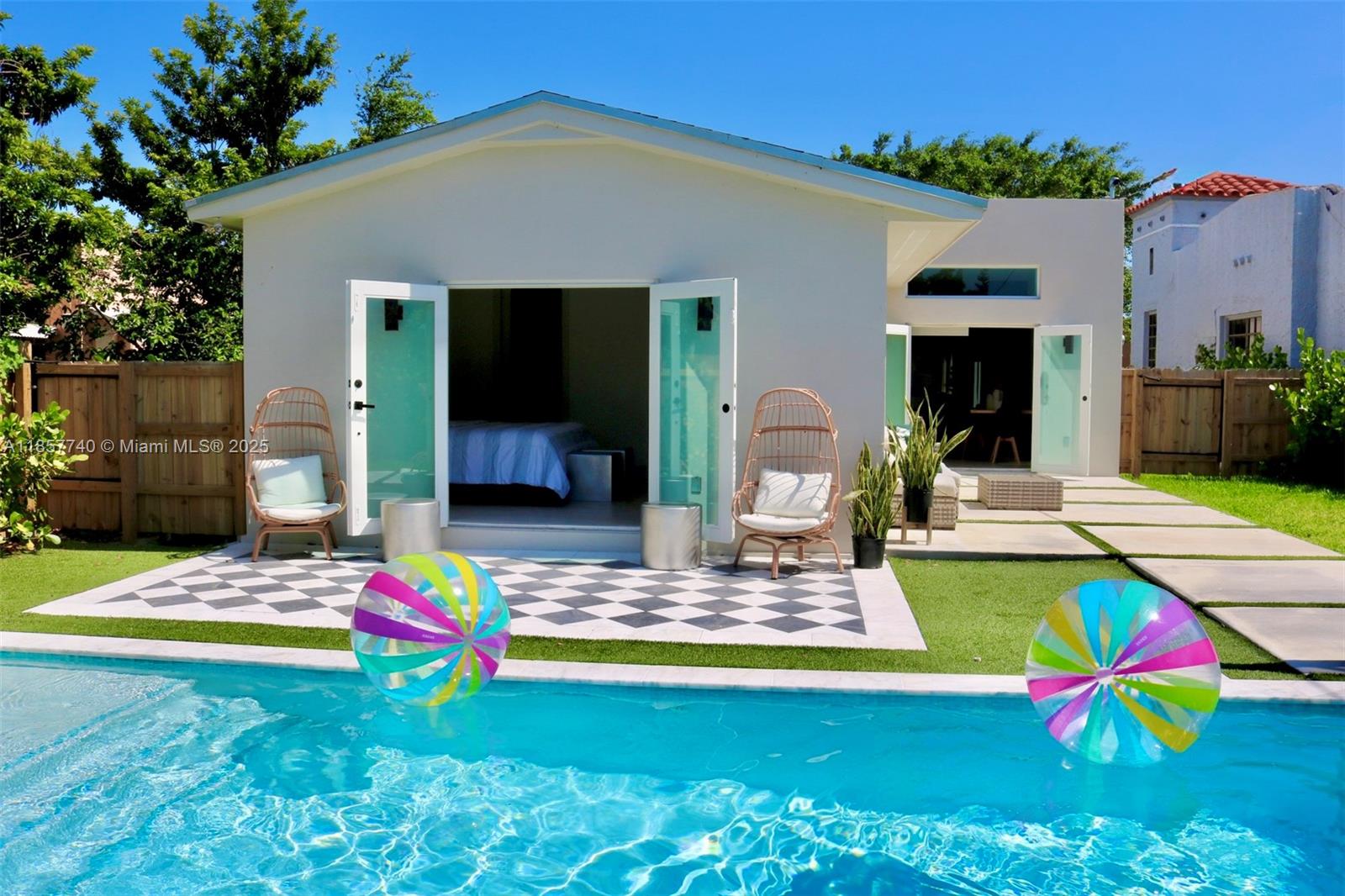 Brand New Construction 4-Bed, 3-Bath Pool Home in Shenandoah.
This beautiful home blends modern elegance with Miami flair. Pass through the safely gated home and into a space where every detail shines, from the high ceilings to the LED accent lighting to the airy open layout perfect for gatherings. No detail was overlooked. The master suite? Think luxury resort vibes, with a spa-worthy soaking tub and a walk-in shower you’ll never want to leave. Step outside to your private pool and feel like you’re on vacation every day. All this, just minutes from Brickell’s buzz, Coral Gables’ charm, and Coconut Grove’s laid-back energy.
