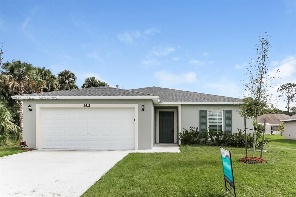 Photo of 3613 SW Ballweg St, Port Saint Lucie, FL 34953 (MLS # A11772014)