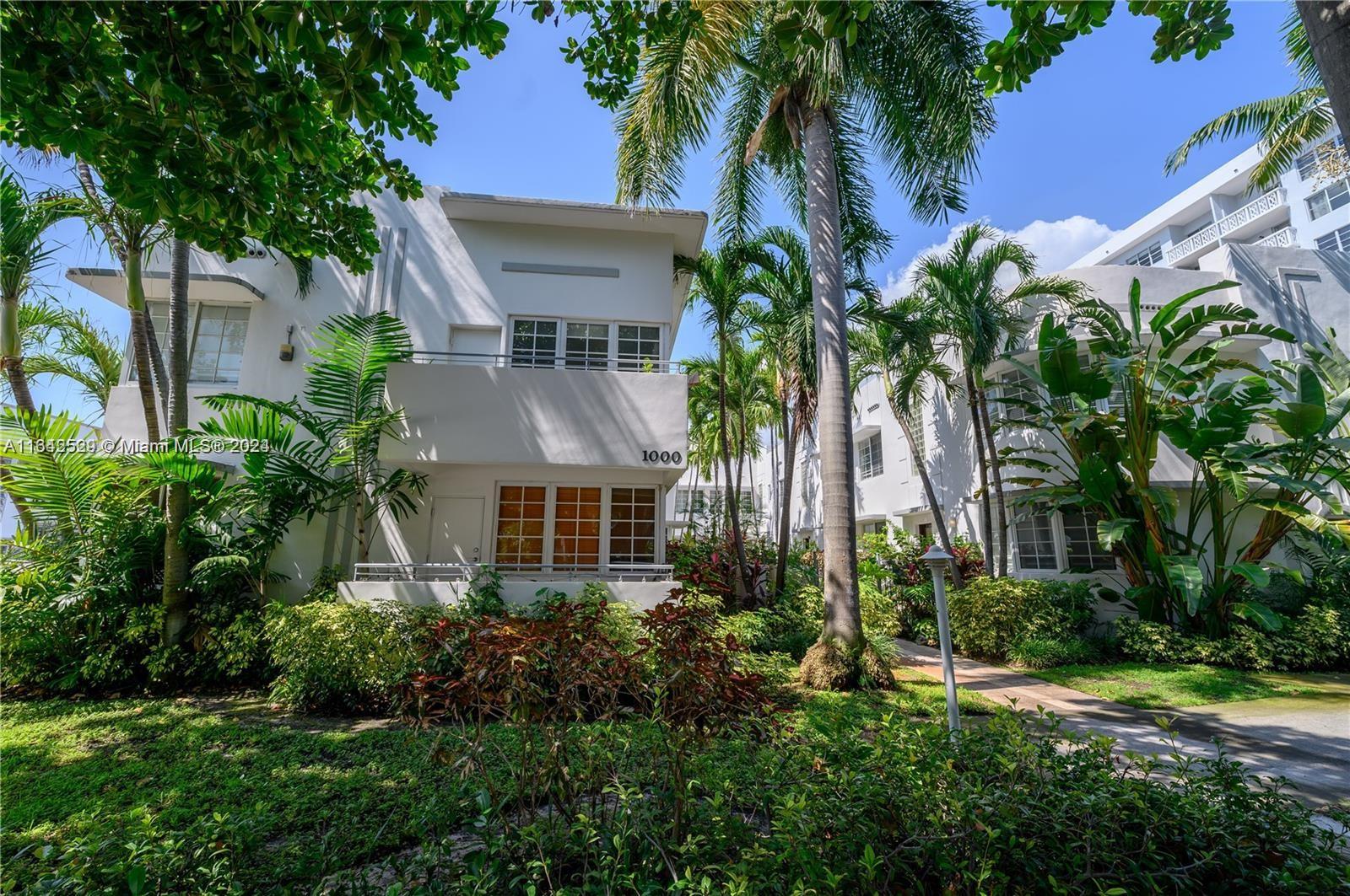 Cozy Miami Beach Apartment: Partially Furnished. This flexible one-bedroom, one-bathroom gem features a well-appointed kitchen with stainless steel appliances, in-unit washer/dryer combo, and central AC. Located near Flamingo Park, you'll enjoy its serene ambiance and amenities. Conveniently close to supermarkets, stores, Miami International Airport, South Florida beaches, South Beach attractions, trendy nightlife, and dining. Explore Española Way and upscale shopping on Lincoln Road. Experience the Miami Beach lifestyle! Don't miss the opportunity to live your dream. The unit is tenant-occupied until September 17, 2024. Please do not disturb the tenant. Showings available with 24-hour notice via ShowingTime.