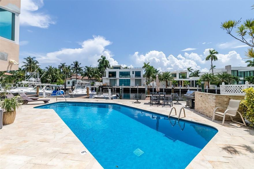 Step into this newly renovated 2-bed, 1.5-bath waterfront residence on prestigious Isle of Venice—just steps from Las Olas Blvd and minutes to the beach. Located on the second floor of a boutique building, this home features impact windows/doors, fresh flooring, modern kitchen and baths, updated plumbing and electrical, and sweeping canal and sunset views over the pool. Boaters: a deeded dock space directly behind the building (for a boat up to ~35ft’) is available for lease—terms and pricing upon request. Prime Las Olas Isles location—luxury meets lifestyle.