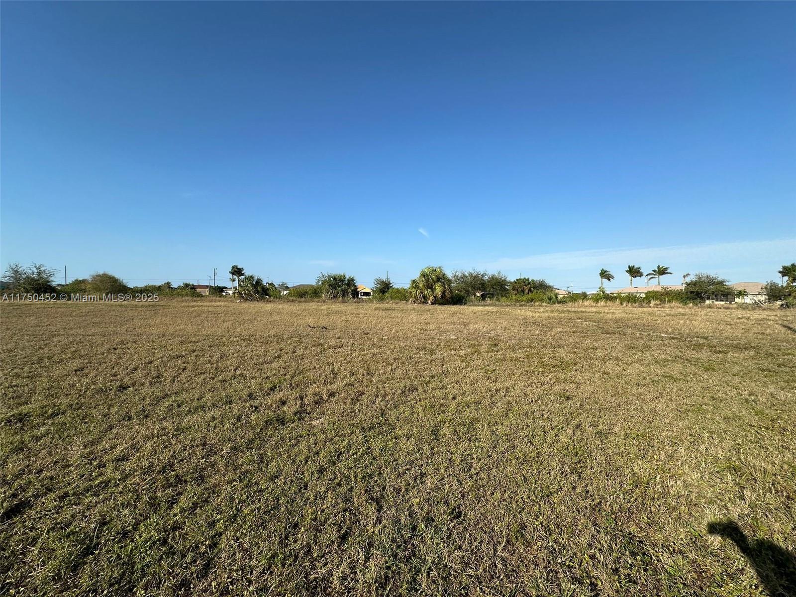 CANAL FRONT lot in NW Cape Coral with NO environmental restriction (owls, tortoises, eagles). NO FLOOD Zone and No neighbors on either side of the property. Send your offers today!