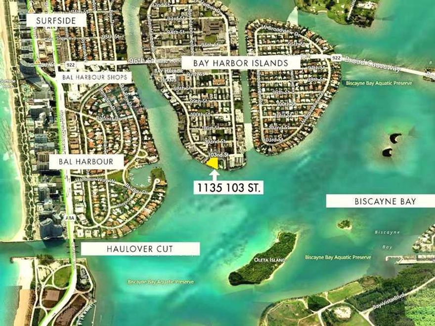 Amazing Bay Harbour waterfront lot of 1.25 (approx.) acres with existing 35 unit 5-story building. Over 300 foot open bay frontage. Multifamily zoning permits a variety of development options from private family compound to multi-story luxury condos with  bay & ocean views. Just steps to shops, restaurants & cafes. Bal Harbour Mall & ocean beaches.