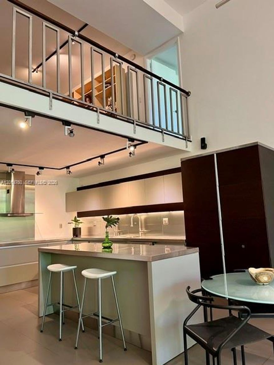 Spacious and beautifully remodeled 2-level townhouse offering approximately 2,500 square feet of living space, minutes away from Aventura Mall. Originally designed as a 3-bedroom, 3-bath residence, the home is currently configured as a spacious 2-bedroom 3 bath plus loft layout, featuring dramatic 18-foot ceilings in the living room that create an open and airy atmosphere.

Modern kitchen layout with 2 integrated stainless steel sinks, counter tops, backsplash and separate island breakfast bar. 

Enjoy your own laundry room and 3 private balconies overlooking the scenic Turnberry Golf Course. The residence also includes covered parking with option to install your own electric car charger at your assigned parking space.  No elevator needed. Grey Porcelain Tile throughout.

This secure, full-service community offers 24/7 security and an impressive array of amenities, including a resort-style pool, fitness center, dog park, card room, and library. Perfect for those seeking comfort, space, and luxury living in a prime location. Unit has 1 assigned parking space and an additional space @$40. per month. Current balance of assessment $183.92.