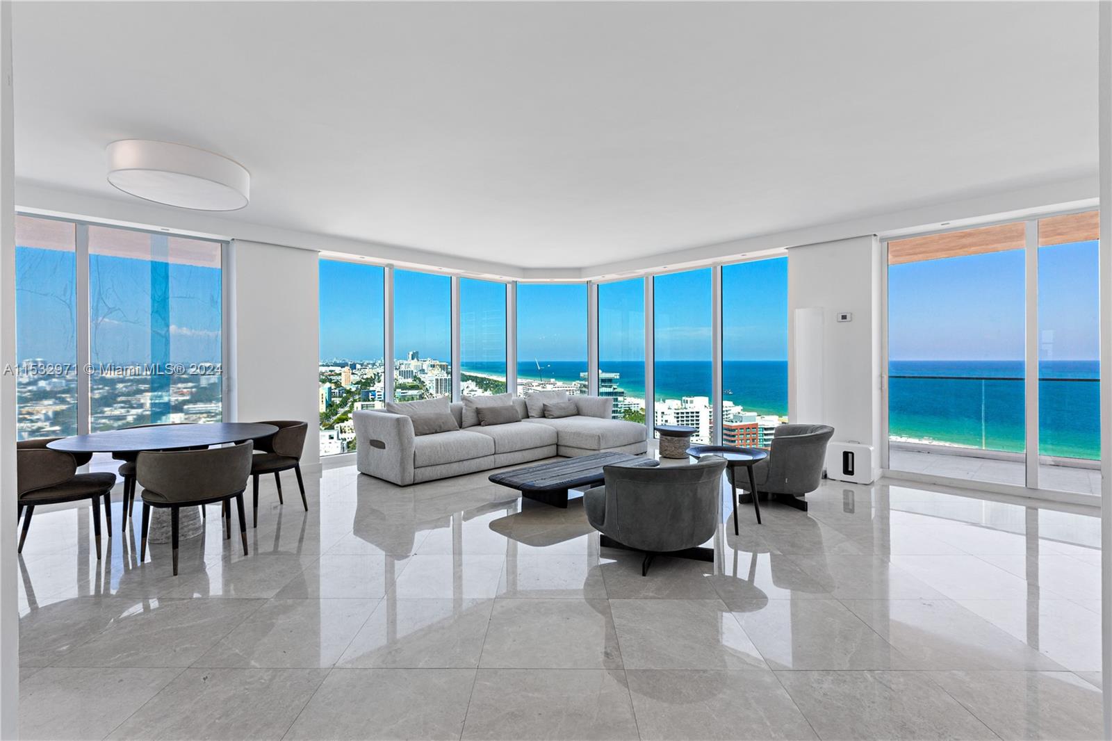 Rental Property at 300 S Pointe Dr 2405, Miami Beach, Miami-Dade County, Florida - Bedrooms: 3 
Bathrooms: 3  - $18,000 MO.