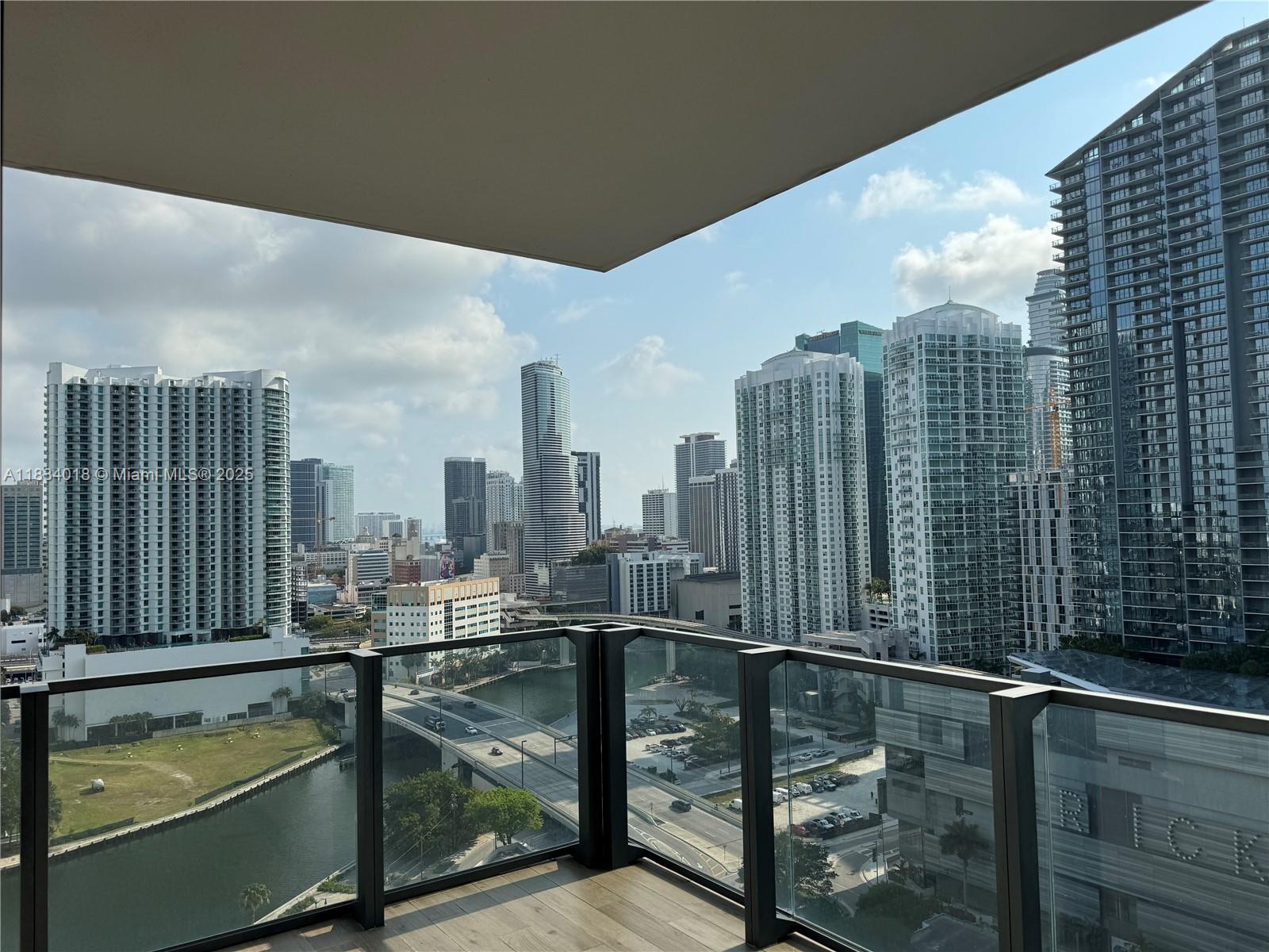 Experience luxurious living in Brickell's prestigious Rise Tower with this stunning 17th-floor corner apartment. Boasting 2 bedrooms and 2.5 bathrooms, this residence offers an expansive open-plan layout with modern amenities, including electric blinds, and breathtaking views of the Miami River and skyline to the east and north from your private balcony. Delight in top-tier building amenities including a resort-style pool and a state of the art fitness center. This unit, professionally managed by a dedicated property management company, is vacant and move-in ready, allowing for effortless showings and featuring an immersive virtual tour. Discover the pinnacle of upscale urban living in the heart of Brickell your elevated lifestyle begins here.