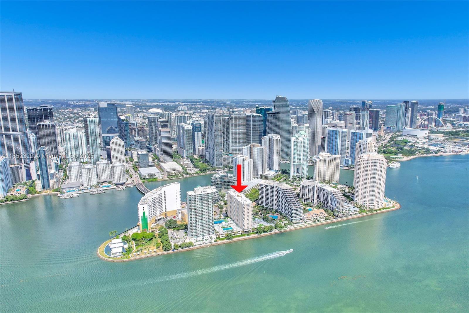 Experience refined island living at the prestigious Isola Condominium on exclusive Brickell Key, just minutes from the vibrant energy of Brickell. This beautiful residence showcases stunning water views and a tranquil, thoughtfully designed interior that invites comfort and relaxation. Residents enjoy an impressive collection of upscale amenities, including a modern fitness center, tennis and pickleball courts, a business center, elegant social lounges, a heated pool and spa, waterside cabanas, BBQ grills, a serene zen garden, mini-golf, and an observatory deck ideal for capturing breathtaking sunrises and sunsets.The unit includes one covered parking space, with valet service also available. Perfectly situated with access to top-tier dining, shopping, and entertainment.